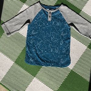 Oshkosh. Genuine Kids Henley. Zodiac design